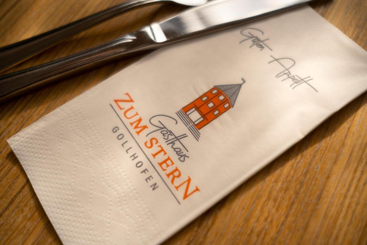 Gasthaus Zum Stern Gollhofen Eksteriør bilde