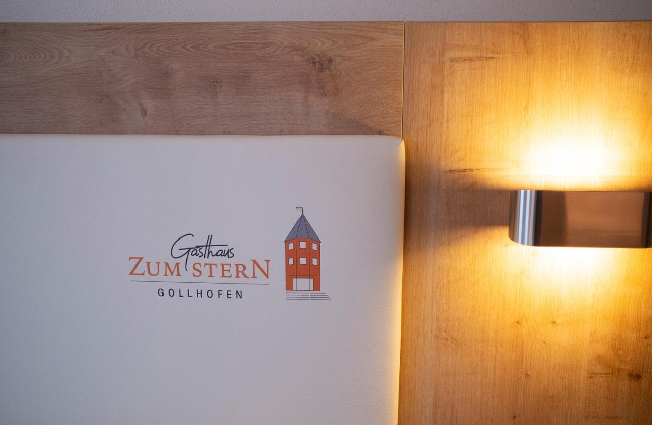Gasthaus Zum Stern Gollhofen Eksteriør bilde